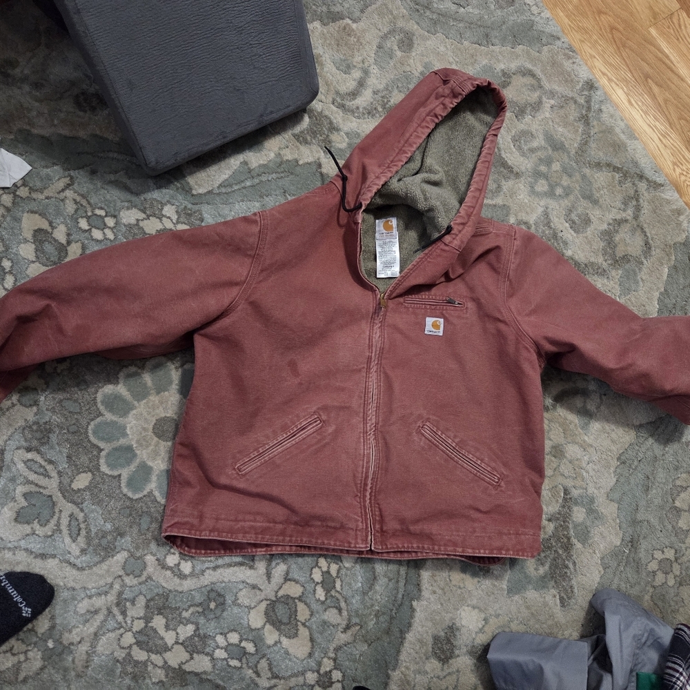 Carhartt Sierra Jacket Womens 2XL Sherpa‎ Lined - Picture 3 of 6